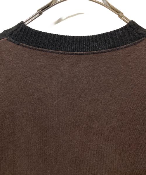 LOEWE（ロエベ）LOEWE (ロエベ) アナグラムニット ブラウン×ブラック サイズ:Sの古着・服飾アイテム