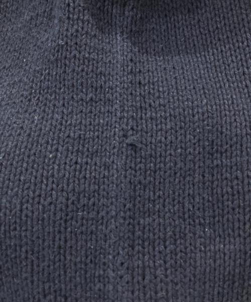 POLO SPORT（ポロスポーツ）POLO SPORT (ポロスポーツ) コットンリネンカヌーデザインニット ネイビー サイズ:Mの古着・服飾アイテム