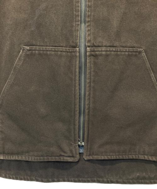 CarHartt（カーハート）CarHartt (カーハート) ダックベスト ブラウン サイズ:XLの古着・服飾アイテム