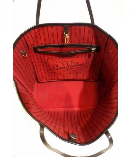 LOUIS VUITTON（ルイ ヴィトン）LOUIS VUITTON (ルイヴィトン) ネヴァーフルMM エベヌ サイズ:ＭＭ ダミエ N51105 SP1008の古着・服飾アイテム