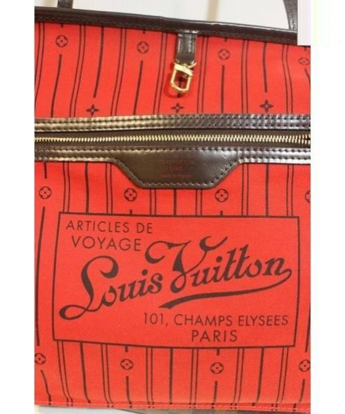 LOUIS VUITTON（ルイ ヴィトン）LOUIS VUITTON (ルイヴィトン) ネヴァーフルMM エベヌ サイズ:ＭＭ ダミエ N51105 SP1008の古着・服飾アイテム