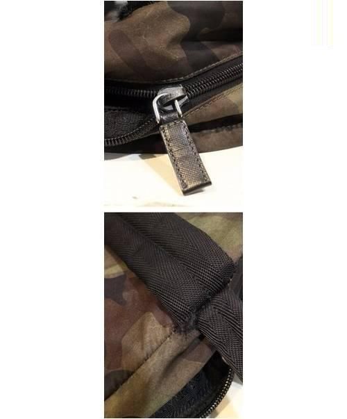 PRADA（プラダ）PRADA (プラダ) ナイロンリュックサック オリーブ VZ0051の古着・服飾アイテム