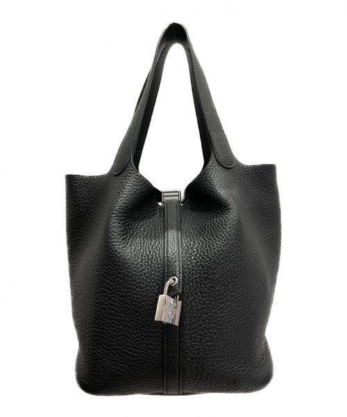 HERMES（エルメス）HERMES (エルメス) ピコタンロックMM ブラック サイズ:MMの古着・服飾アイテム
