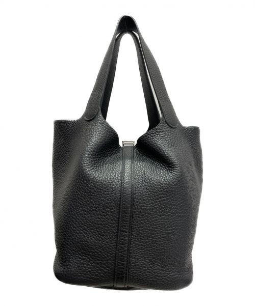 HERMES（エルメス）HERMES (エルメス) ピコタンロックMM ブラック サイズ:MMの古着・服飾アイテム