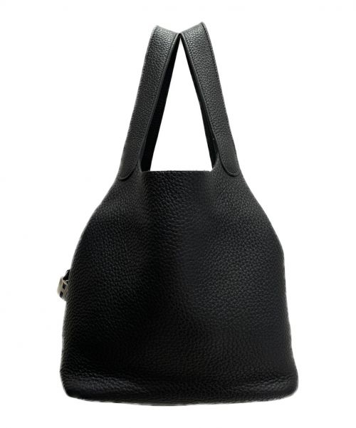 HERMES（エルメス）HERMES (エルメス) ピコタンロックMM ブラック サイズ:MMの古着・服飾アイテム