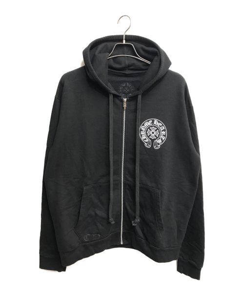 CHROME HEARTS（クロムハーツ）CHROME HEARTS (クロムハーツ) ダガージップパーカー ブラック サイズ:Mの古着・服飾アイテム