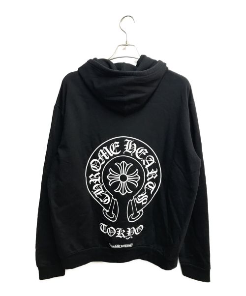 CHROME HEARTS（クロムハーツ）CHROME HEARTS (クロムハーツ) ダガージップパーカー ブラック サイズ:Mの古着・服飾アイテム