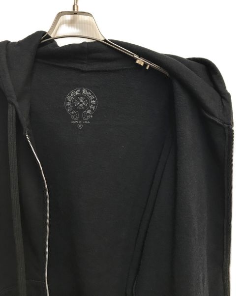 CHROME HEARTS（クロムハーツ）CHROME HEARTS (クロムハーツ) ダガージップパーカー ブラック サイズ:Mの古着・服飾アイテム