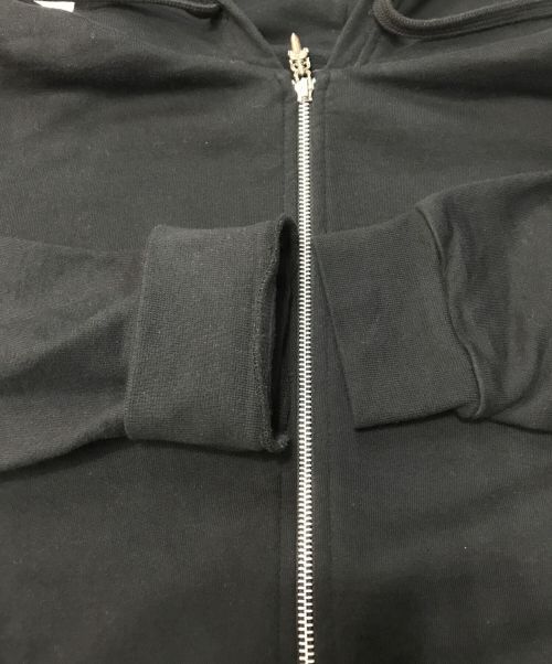 CHROME HEARTS（クロムハーツ）CHROME HEARTS (クロムハーツ) ダガージップパーカー ブラック サイズ:Mの古着・服飾アイテム
