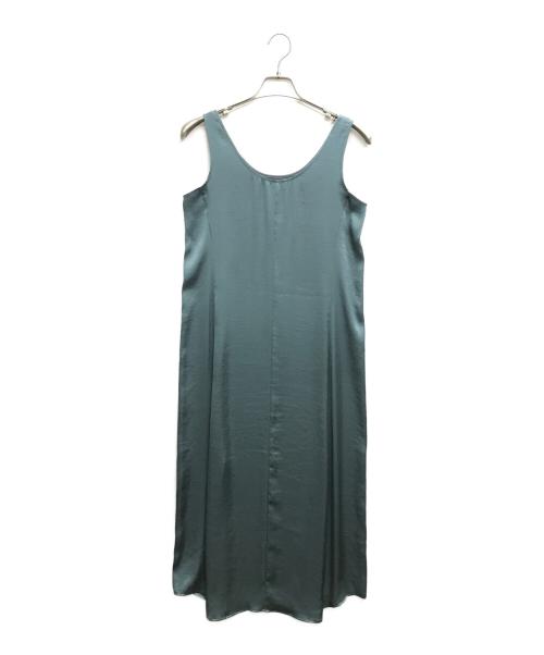 theory（セオリー）theory (セオリー) Crushed Satin Maxi Tank DR ブルー サイズ:Sの古着・服飾アイテム
