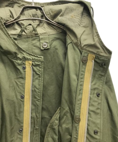 THE REAL McCOY'S（ザ・リアルマッコイズ）THE REAL McCOY'S (ザ・リアルマッコイズ) PARKA-SHELL, M-1951/パーカシェル カーキ サイズ:Sの古着・服飾アイテム