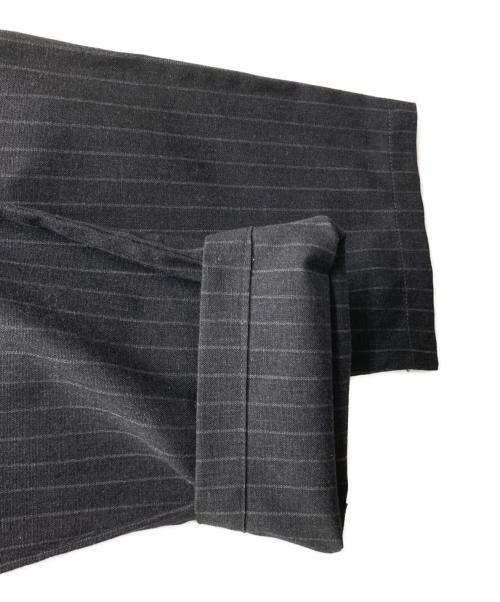 COMME des GARCONS HOMME DEUX（コムデギャルソン オム ドゥ）COMME des GARCONS HOMME DEUX (コムデギャルソン オム ドゥ) ストライプスラックス ブラック サイズ:Lの古着・服飾アイテム