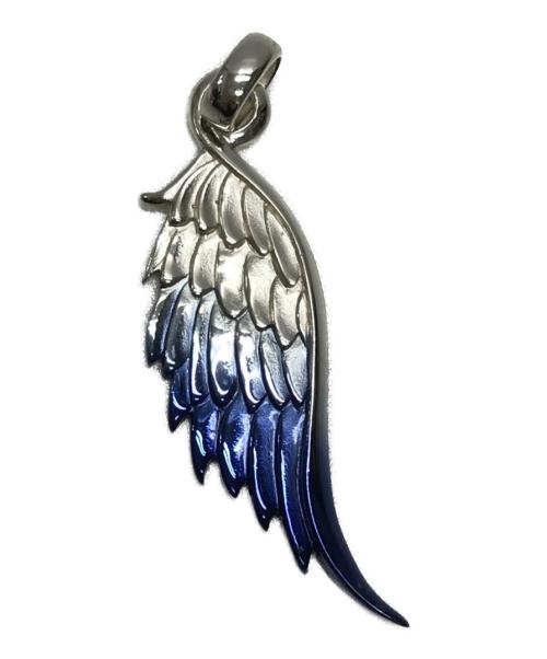 AQUA SILVER（アクアシルバー）AQUA SILVER (アクアシルバー) グラデーションフェザーシルバーペンダントの古着・服飾アイテム