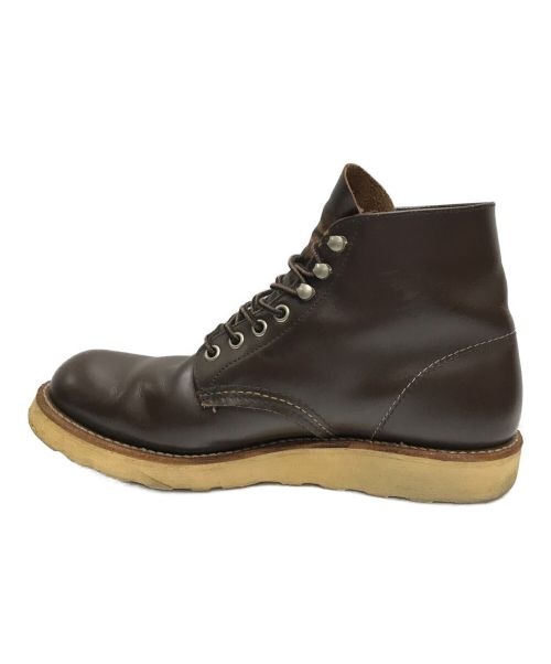 RED WING（レッドウィング）RED WING (レッドウィング) 6inch CLASSIC PLAIN TOE ブーツ/6インチ クラシックプレーントゥー ブラウン サイズ:7 1/2の古着・服飾アイテム