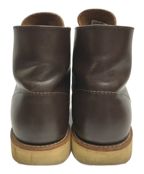 RED WING（レッドウィング）RED WING (レッドウィング) 6inch CLASSIC PLAIN TOE ブーツ/6インチ クラシックプレーントゥー ブラウン サイズ:7 1/2の古着・服飾アイテム