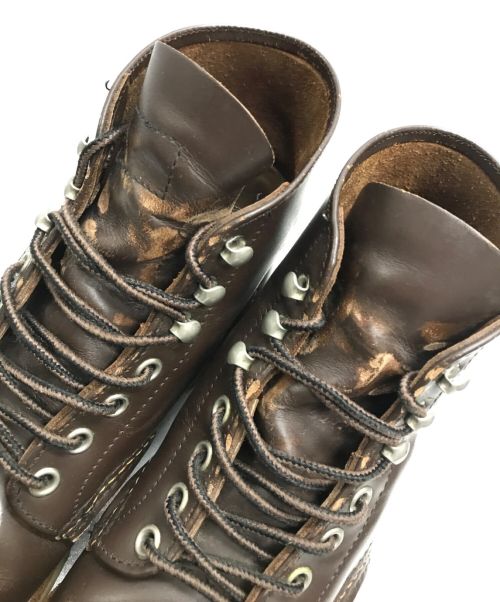 RED WING（レッドウィング）RED WING (レッドウィング) 6inch CLASSIC PLAIN TOE ブーツ/6インチ クラシックプレーントゥー ブラウン サイズ:7 1/2の古着・服飾アイテム