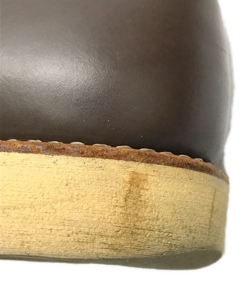 RED WING（レッドウィング）RED WING (レッドウィング) 6inch CLASSIC PLAIN TOE ブーツ/6インチ クラシックプレーントゥー ブラウン サイズ:7 1/2の古着・服飾アイテム