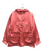 DAIRIKUダイリク）の古着「"Awaydays"Satin Anorak Parka」｜ピンク