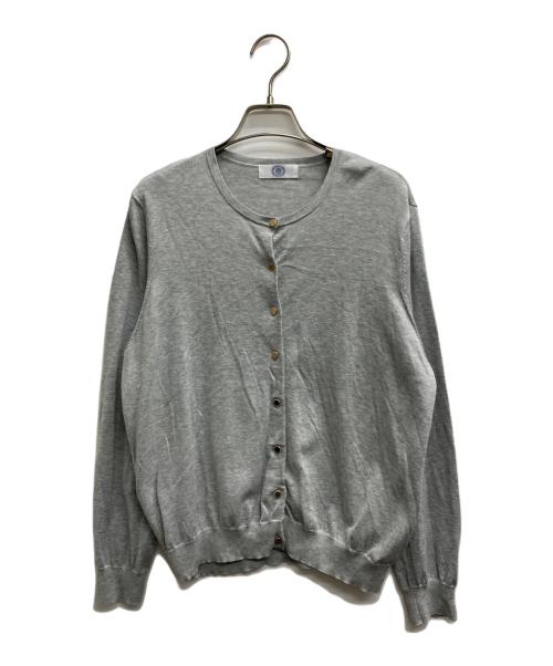 J.PRESS（ジェイプレス）J.PRESS (ジェイプレス) ニットカーディガン グレー サイズ:不明（実寸サイズをご確認ください）の古着・服飾アイテム