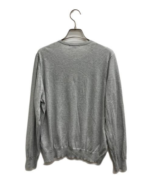 J.PRESS（ジェイプレス）J.PRESS (ジェイプレス) ニットカーディガン グレー サイズ:不明（実寸サイズをご確認ください）の古着・服飾アイテム