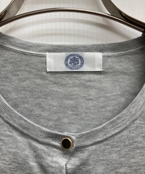 J.PRESS（ジェイプレス）J.PRESS (ジェイプレス) ニットカーディガン グレー サイズ:不明（実寸サイズをご確認ください）の古着・服飾アイテム