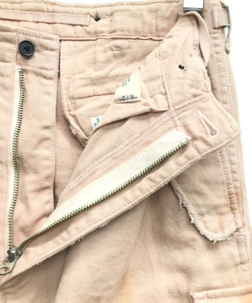DAIRIKU（ダイリク）DAIRIKU (ダイリク) Wide Cargo Pants/ワイドカーゴパンツ ピンク サイズ:Sの古着・服飾アイテム