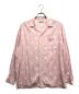WACKO MARIA（ワコマリア）の古着「DOTS OPEN COLLAR SHIRT/ドッツ オープンカラーシャツ」｜ピンク