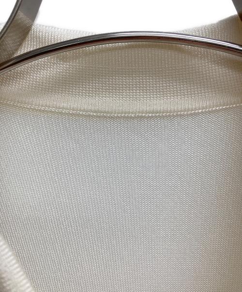 ETRE TOKYO（エトレトウキョウ）ETRE TOKYO (エトレトウキョウ) ニットシャツボディースーツ ホワイト サイズ:Freeの古着・服飾アイテム