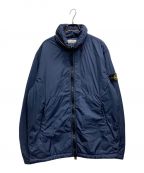 STONE ISLANDストーンアイランド）の古着「ガーメントダイナイロンプリマロフトスタンドカラーブルゾン」｜ネイビー