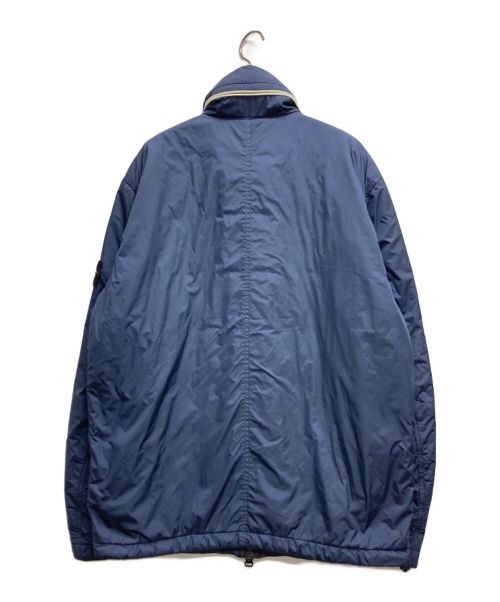 STONE ISLAND（ストーンアイランド）STONE ISLAND (ストーンアイランド) ガーメントダイナイロンプリマロフトスタンドカラーブルゾン ネイビー サイズ:XLの古着・服飾アイテム