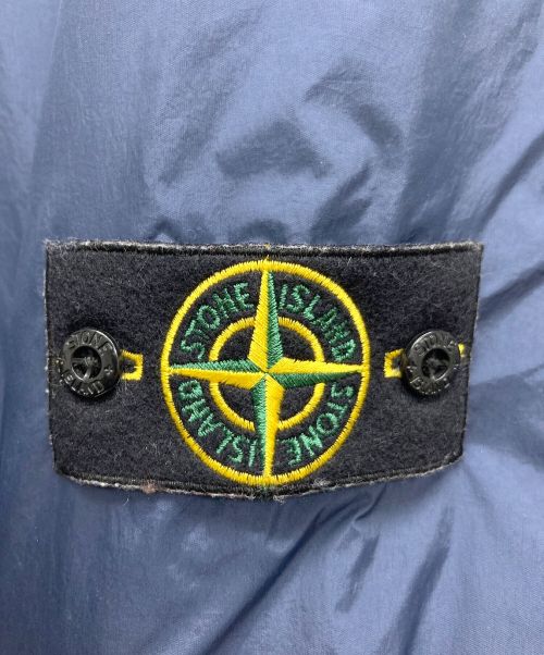 STONE ISLAND（ストーンアイランド）STONE ISLAND (ストーンアイランド) ガーメントダイナイロンプリマロフトスタンドカラーブルゾン ネイビー サイズ:XLの古着・服飾アイテム
