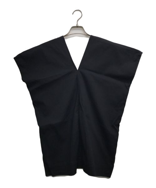 PLAN C（プランシー）PLAN C (プランシー) Vネックプルオーバートップス ブラック サイズ:36の古着・服飾アイテム