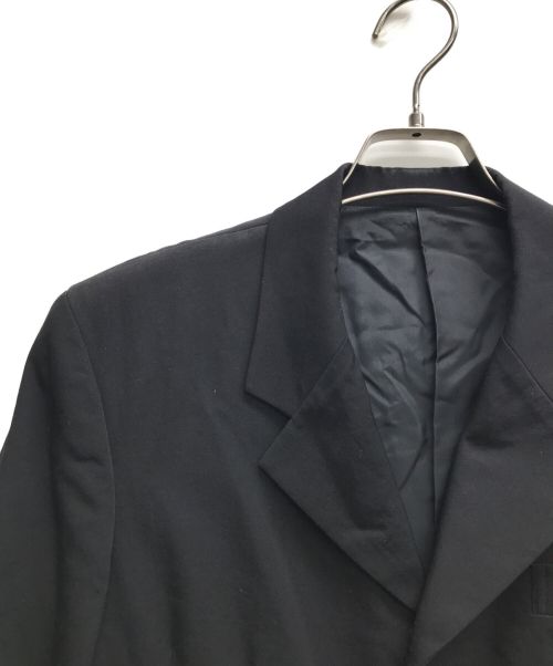 Y's（ワイズ）Y's (ワイズ) 4Bウールジャケット ブラック サイズ:表記無し（実寸サイズをご参照下さい）の古着・服飾アイテム