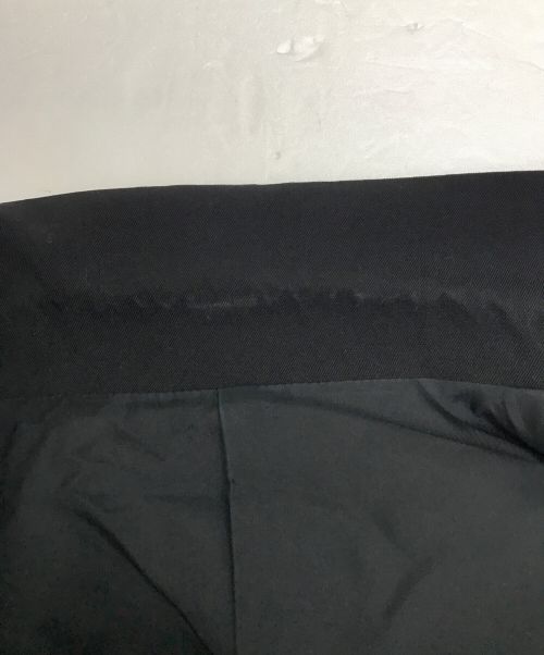 Y's（ワイズ）Y's (ワイズ) 4Bウールジャケット ブラック サイズ:表記無し（実寸サイズをご参照下さい）の古着・服飾アイテム