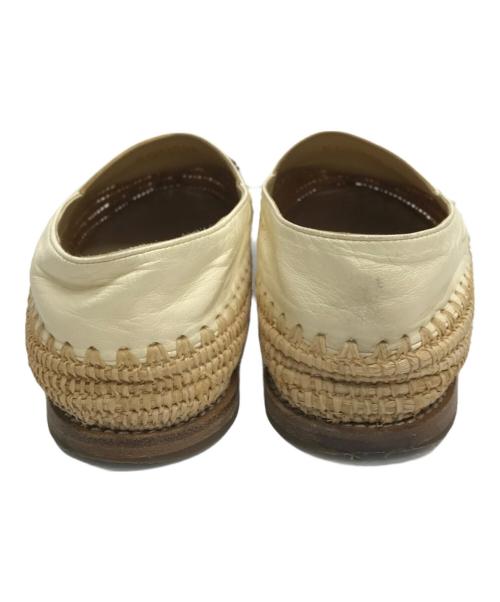 CHANEL（シャネル）CHANEL (シャネル) ココマークエスパドリーユ アイボリー サイズ:36の古着・服飾アイテム