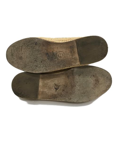 CHANEL（シャネル）CHANEL (シャネル) ココマークエスパドリーユ アイボリー サイズ:36の古着・服飾アイテム