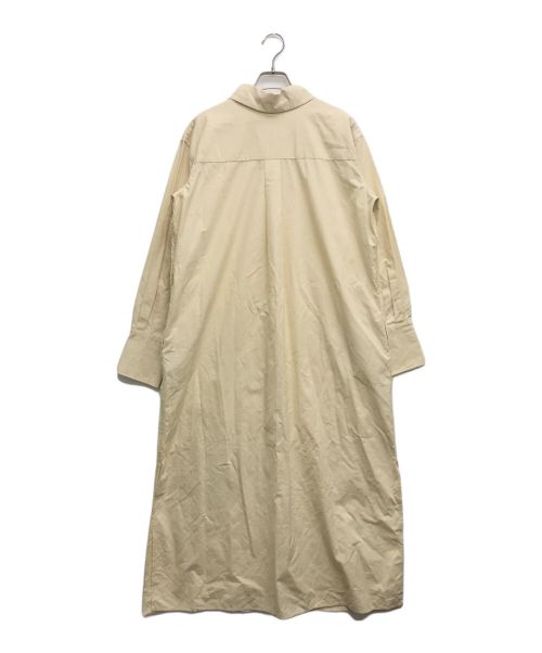 CURRENTAGE（カレンテージ）CURRENTAGE (カレンテージ) シャツワンピース CURRENTAGE アイボリー サイズ:記載無しの古着・服飾アイテム