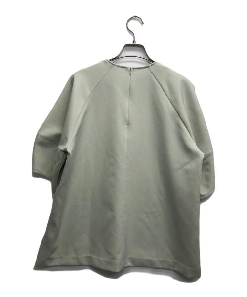 Mila Owen（ミラオーウェン）Mila Owen (ミラオーウェン) ラグランスリーブブラウス ミント サイズ:Sの古着・服飾アイテム