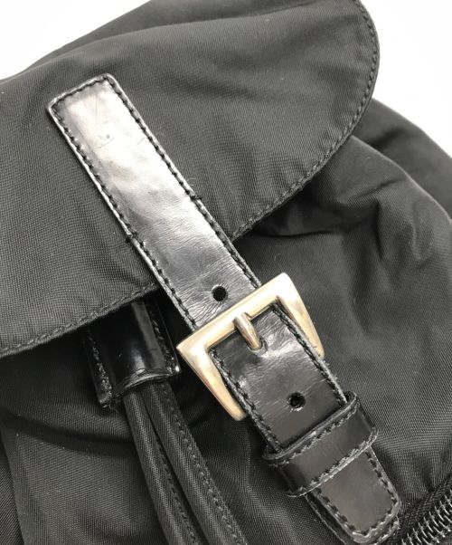 PRADA（プラダ）PRADA (プラダ) ナイロンリュック ブラックの古着・服飾アイテム