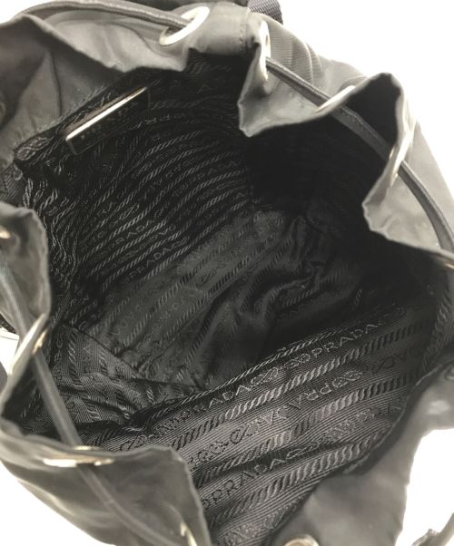 PRADA（プラダ）PRADA (プラダ) ナイロンリュック ブラックの古着・服飾アイテム