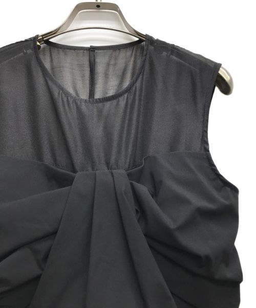 Apuweiser-riche（アプワイザーリッシェ）Apuweiser-riche (アプワイザーリッシェ) ベアリボンチュニック ブラック サイズ:1の古着・服飾アイテム