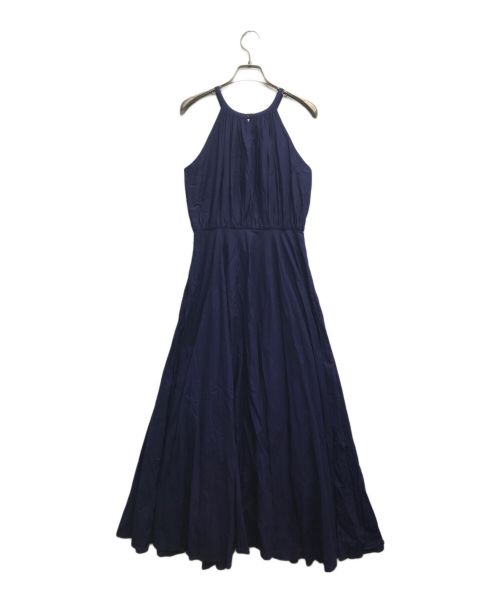 MARIHA（マリハ）MARIHA (マリハ) 月下美人 ギャザーワンピース ネイビー サイズ:38の古着・服飾アイテム