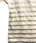 中古・古着 CHANEL (シャネル) ボーダーコットンTシャツ ベージュ サイズ:38：27000円