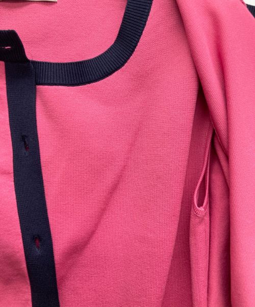 JUSGLITTY（ジャスグリッティー）JUSGLITTY (ジャスグリッティー) アンサンブルカーディガン ピンク サイズ:2の古着・服飾アイテム