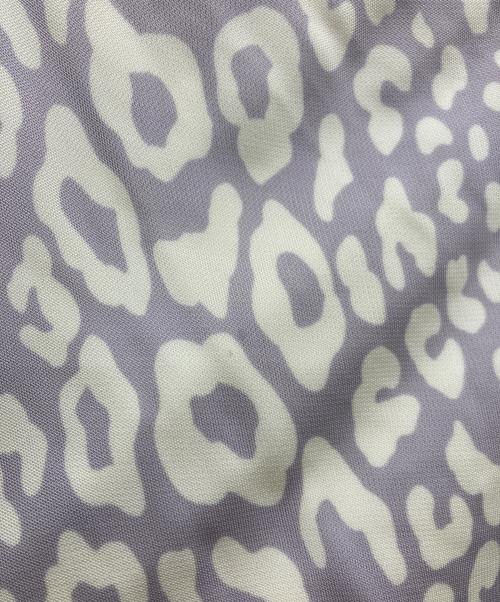 GUCCI（グッチ）GUCCI (グッチ) ノースリーブワンピース パープル×ホワイト サイズ:Mの古着・服飾アイテム