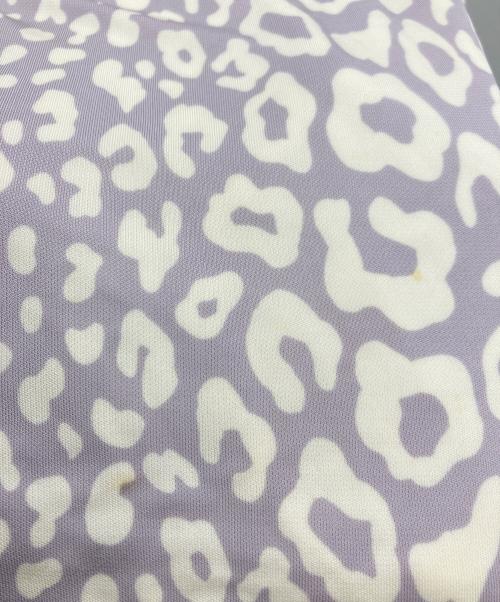 GUCCI（グッチ）GUCCI (グッチ) ノースリーブワンピース パープル×ホワイト サイズ:Mの古着・服飾アイテム