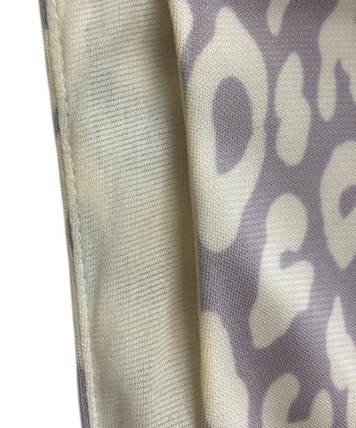 GUCCI（グッチ）GUCCI (グッチ) ノースリーブワンピース パープル×ホワイト サイズ:Mの古着・服飾アイテム