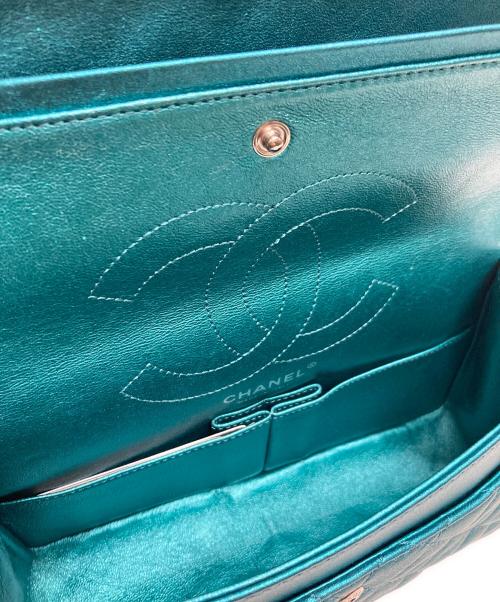 CHANEL（シャネル）CHANEL (シャネル) 2.55 ダブルフラップショルダーバッグ ブルーの古着・服飾アイテム