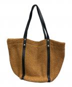 green label relaxing×MARCO MASIグリーンレーベルリラクシング×マルコマージ）の古着「トートバッグ」｜ブラウン