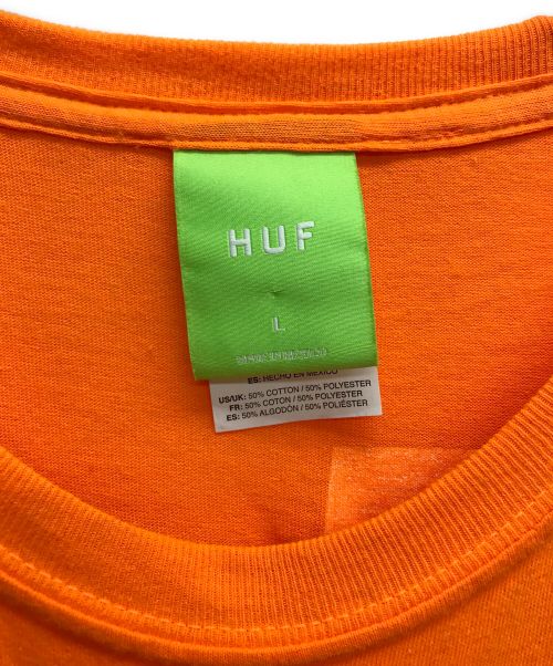 HUF（ハフ）HUF (ハフ) MEGABLAST S/S TEE オレンジ サイズ:Lの古着・服飾アイテム